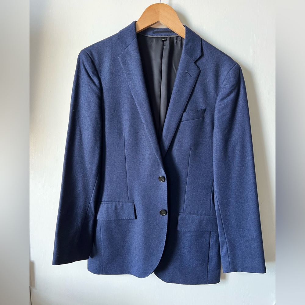 J.Crew Ludlow Vitale Barberis Canonico Wool Blazer